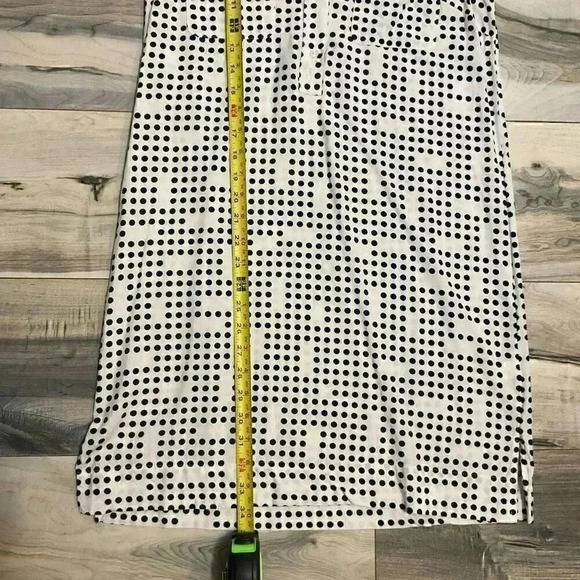 Gap Frances polka dot dress size small white/navy blue - Picture 10 of 10